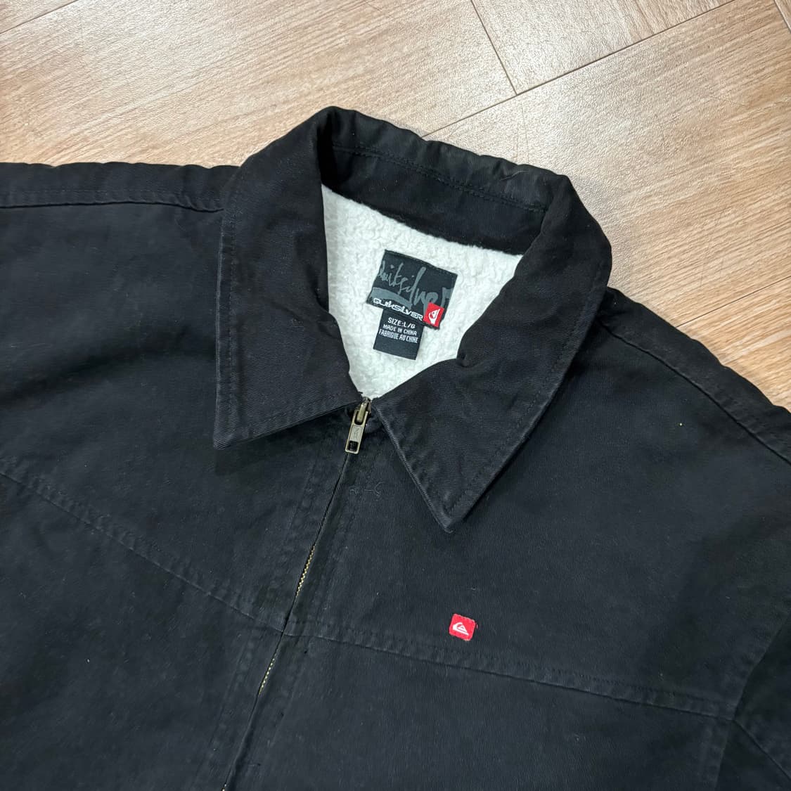 90s 퀵실버 플리스 유틸리티 자켓 상품이미지2