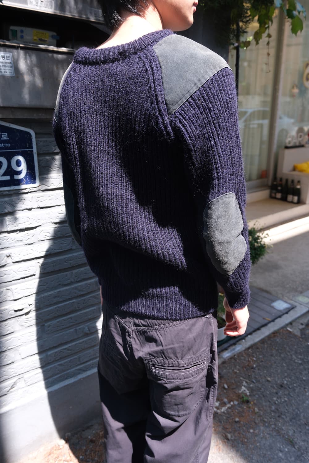 Comme des garcons homme 패치 니트 s 상품이미지3