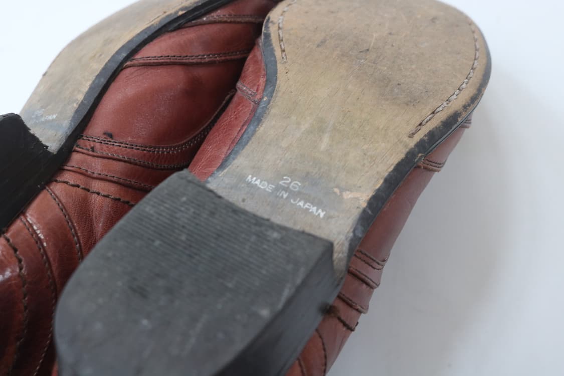 훕데두 스퀘어토 레더 부츠 웨스턴부츠 상품이미지7