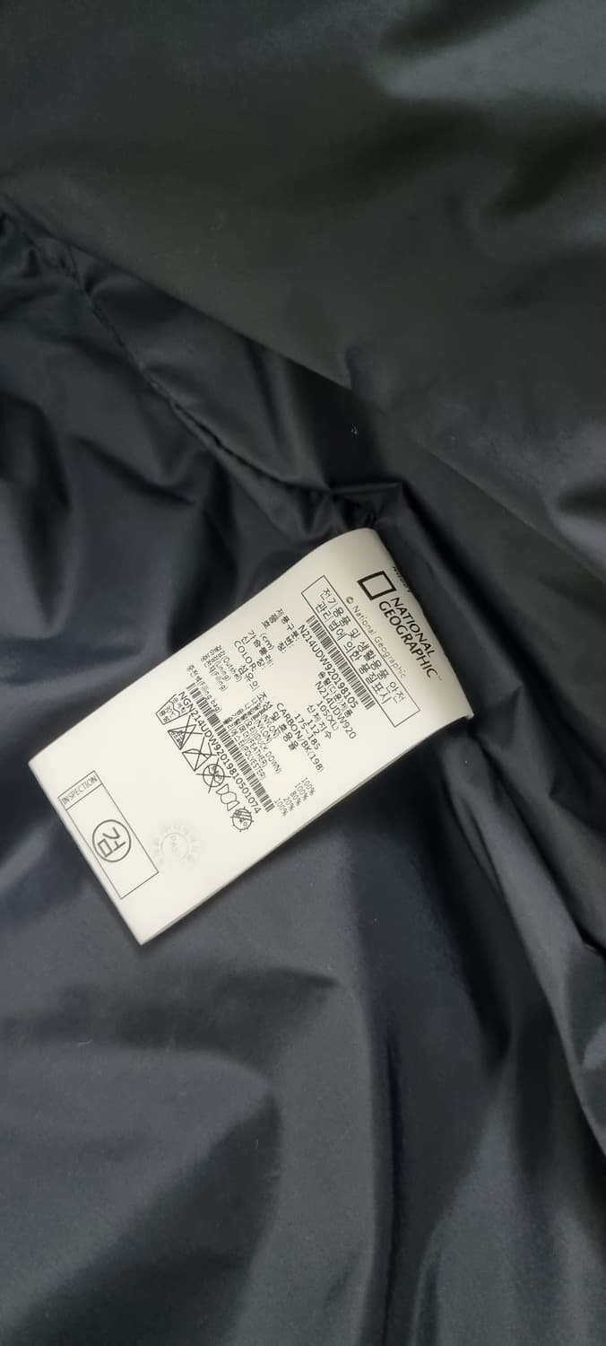 내셔널지오그래픽 U넥 경량 패딩 XL _ 남성 상품이미지10