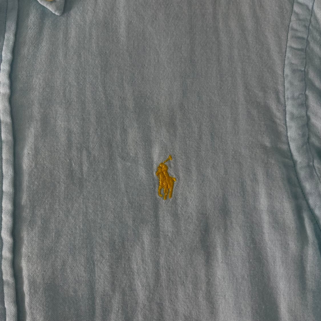 95 폴로랄프로렌 스카이블루 코튼 셔츠 상품이미지3