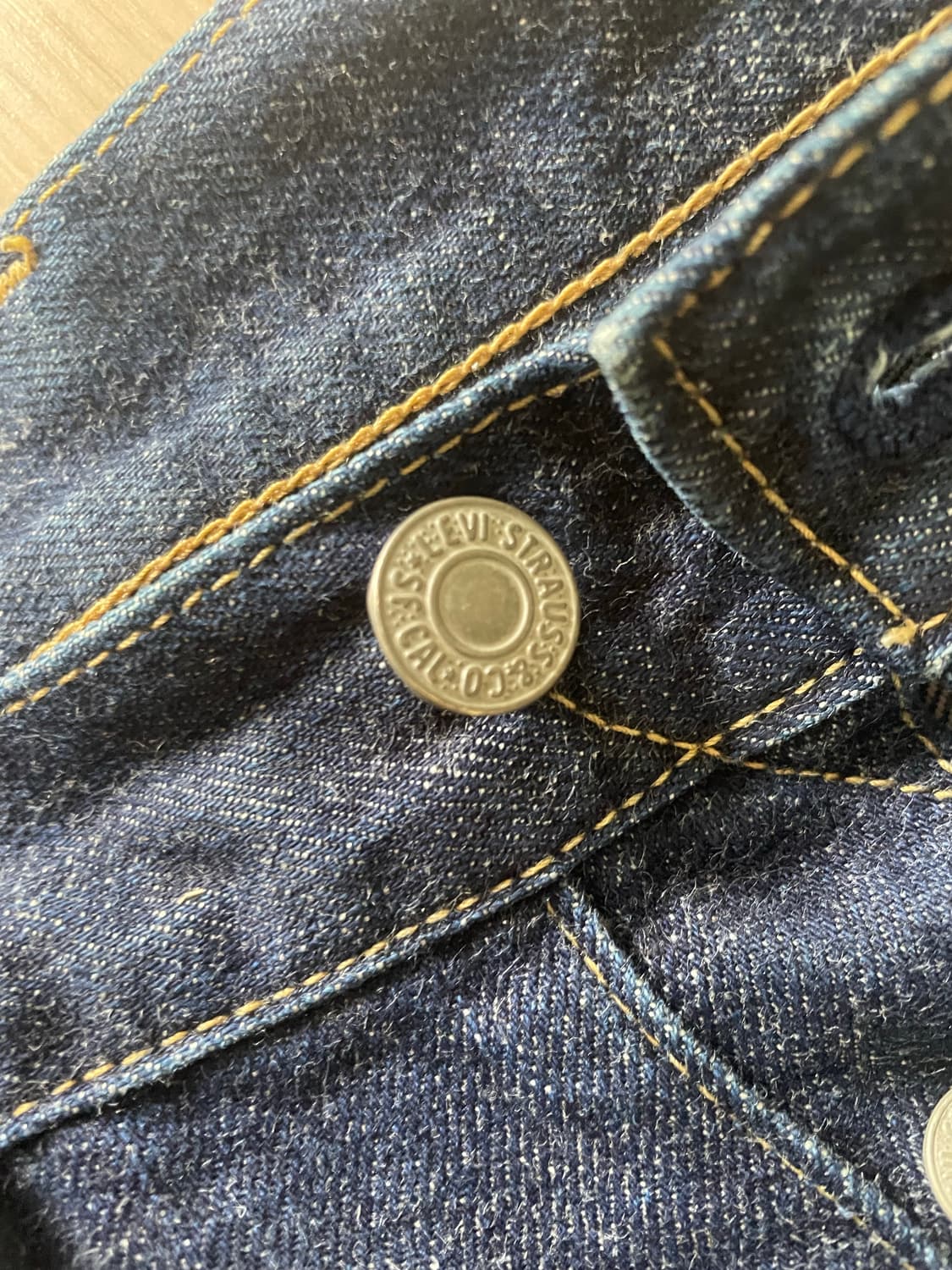 90‘s 일본 빈티지 리바이스 503B 셀비지 데님 상품이미지7