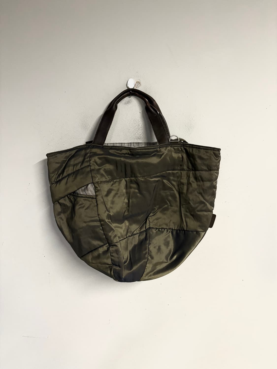 Y‘SACCS nylon patchwork tote bag  상품이미지2