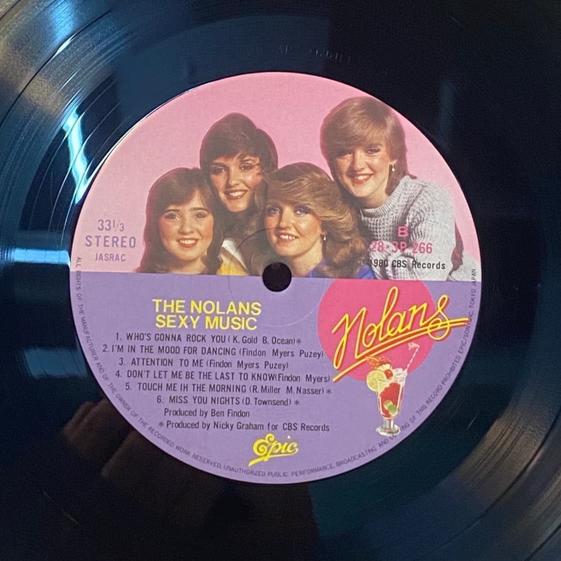 (LP-팝-일본반) The Nolans (놀란스) - Sexy Music 상품이미지5