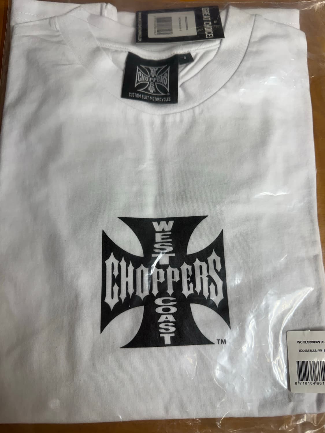 웨스트코스트차퍼스 og 롱슬리브 화이트 S 상품이미지3