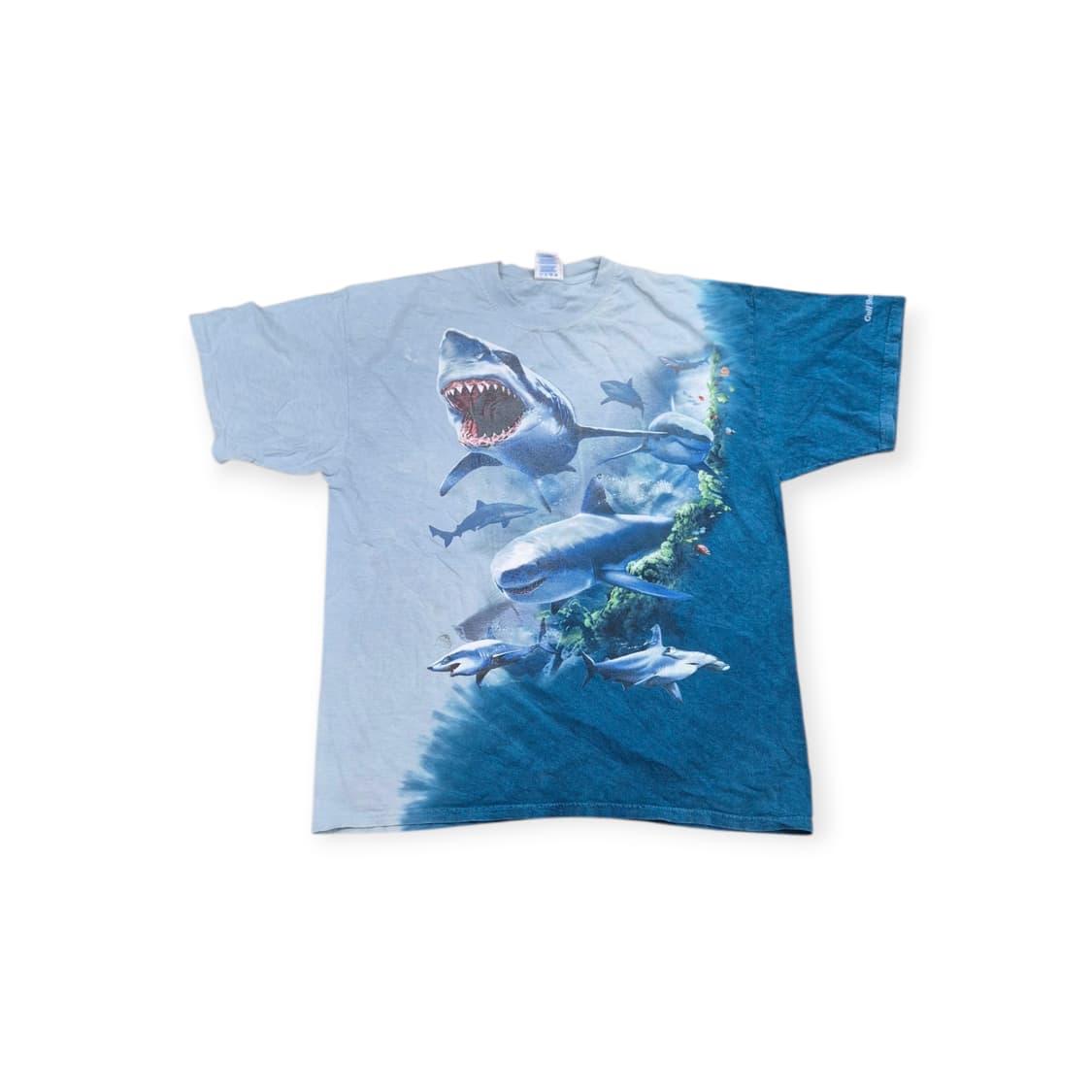 빈티지 상어 티셔츠 상품이미지1