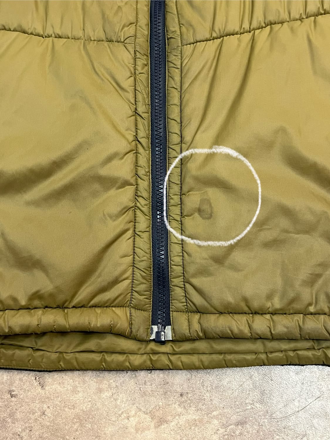 노스페이스 경량패딩 카키 110(2XL) #csz2468  상품이미지6