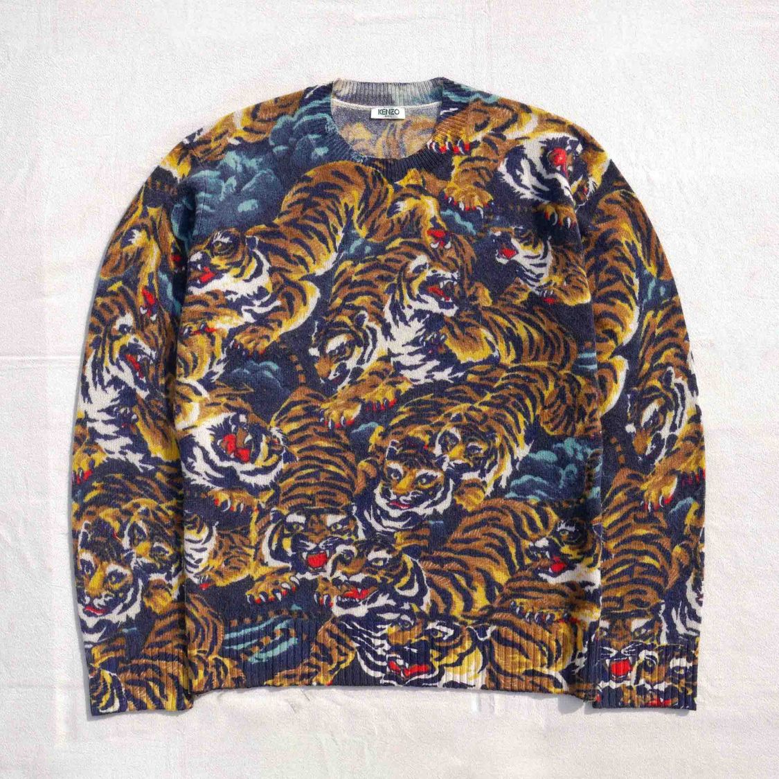 겐조 플라잉 타이거 니트 스웨터 상품이미지1