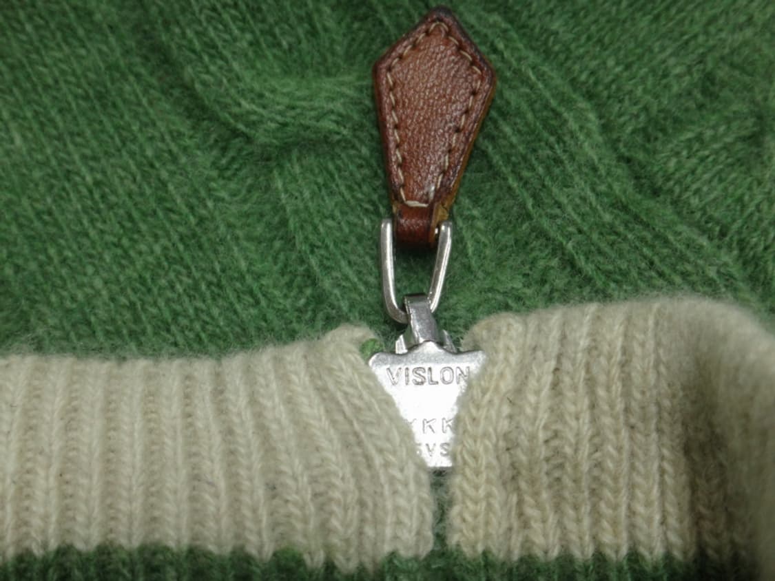 (L) BELVEDERE 이태리 울 반집업 터틀넥 니트 상품이미지6