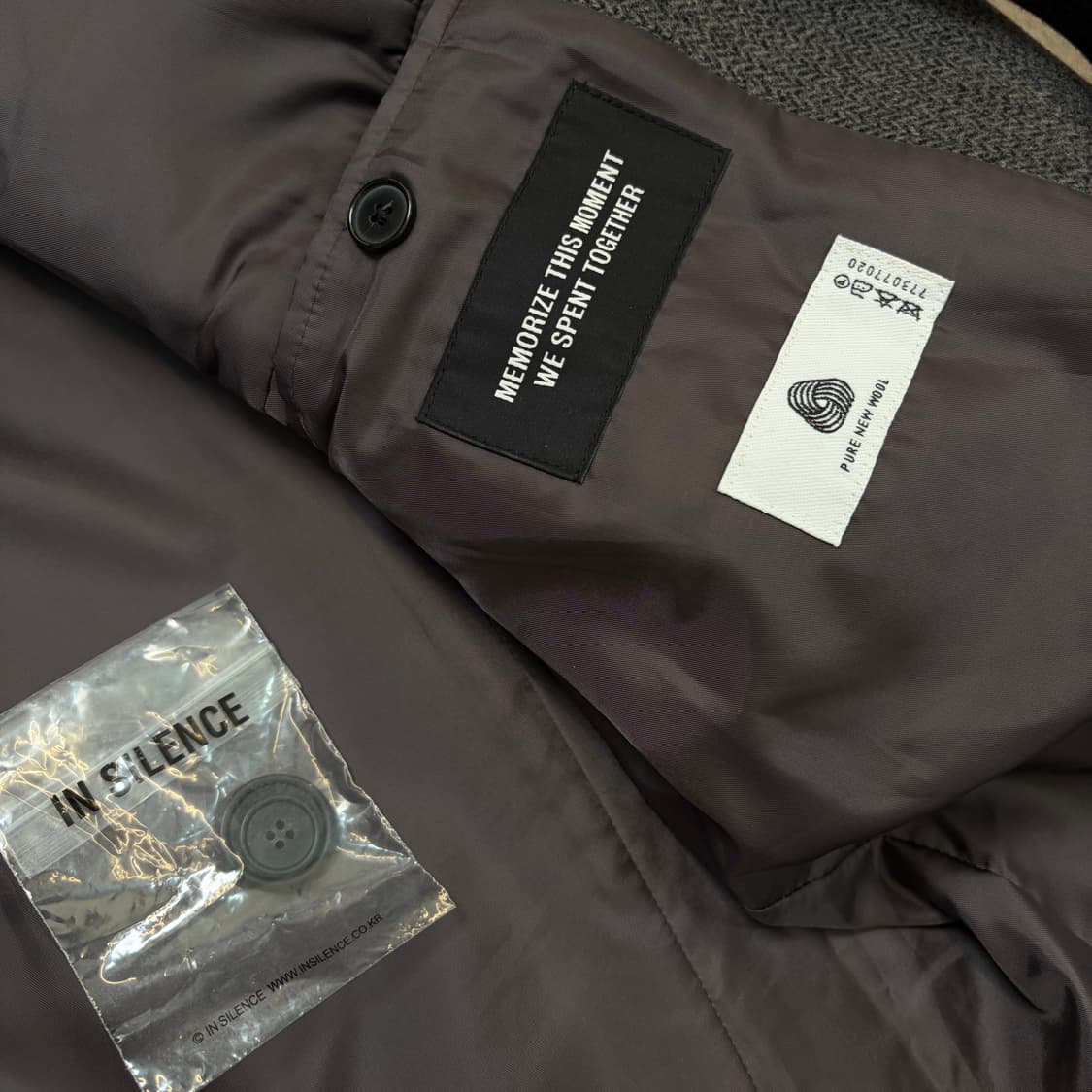 IN SILENCE 인사일런스 울 더블 코트  상품이미지4