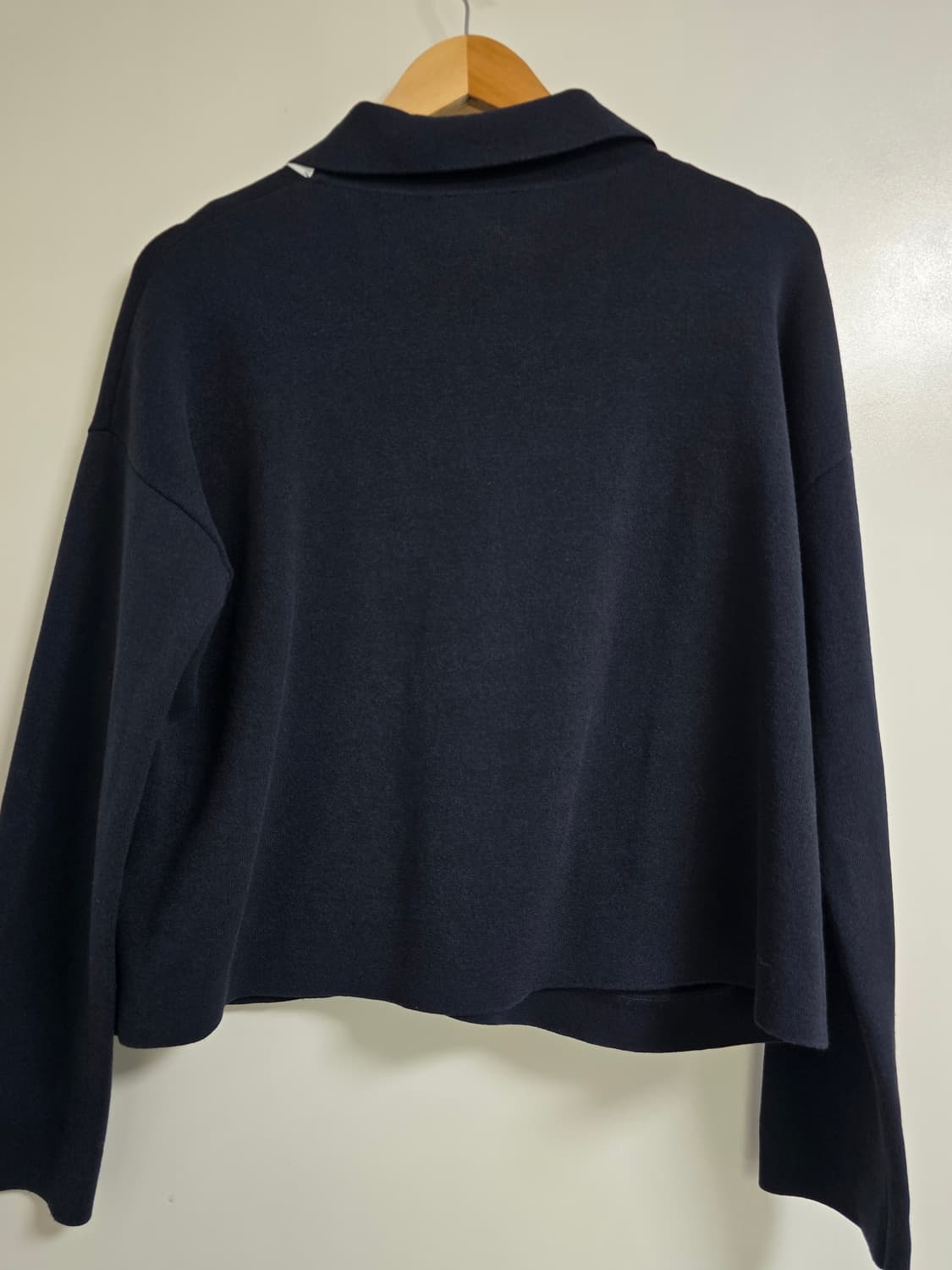 코스 COS 네이비 투톤 가디건 재킷 상품이미지4