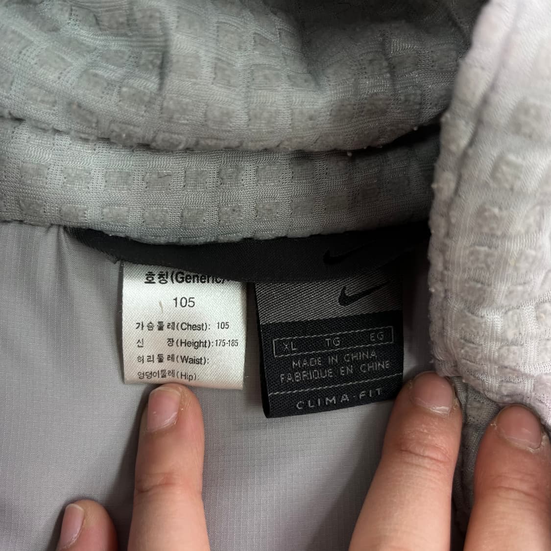 105 나이키 00s 클라이마 핏 후드 패딩 상품이미지2