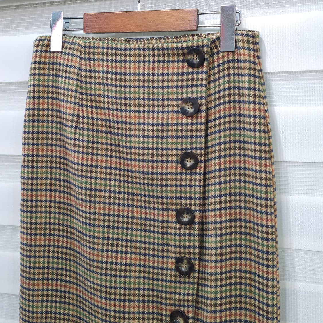 미사용품 AZUL BY MOUSSY 체크롱 스커트- 우먼M 상품이미지2