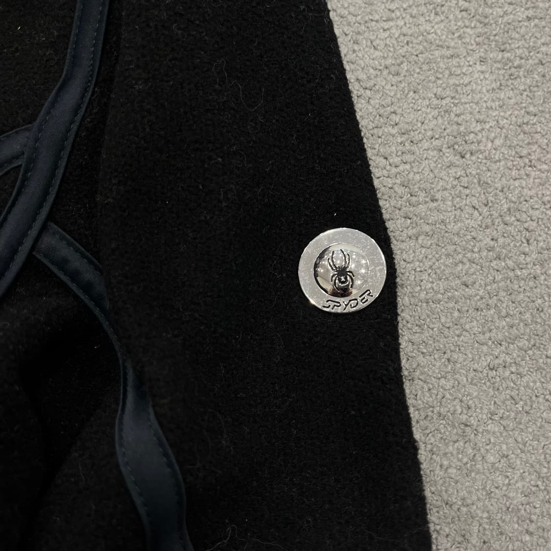 S 스파이더 블랙 여성용 플리스 자켓 상품이미지4