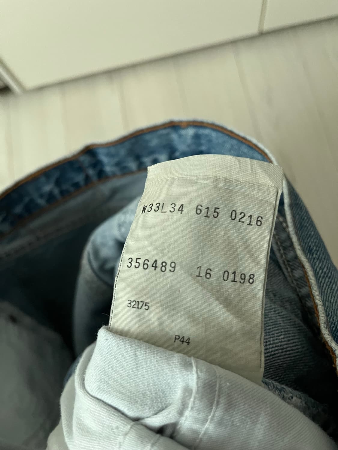 리바이스 오렌지탭 데님 쇼츠 상품이미지6