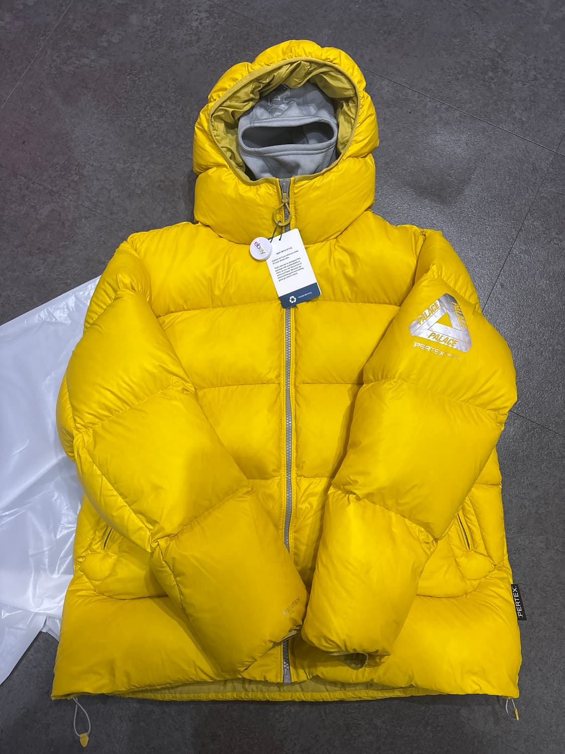 [L]팔라스 퍼텍스 오파크 바라클라바푸파 옐로우 24fw 상품이미지2