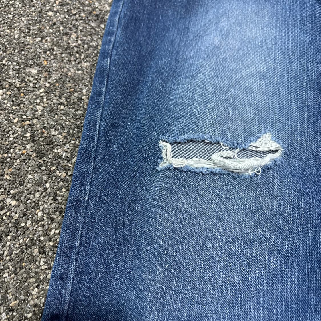 2spoon 워싱 데미지 데님 팬츠 B4089 상품이미지4