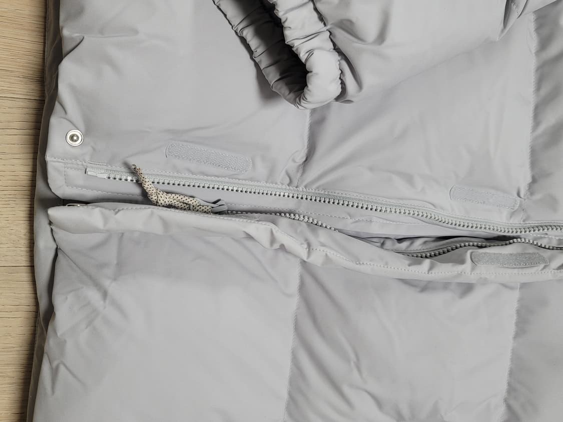 노스페이스 온볼 그레이 패딩 상품이미지4