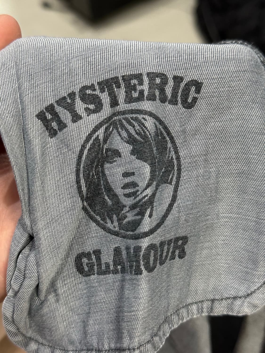 히스테릭 글래머 아카이브 퍽베어 그래픽 미니 스커트 치마 상품이미지5