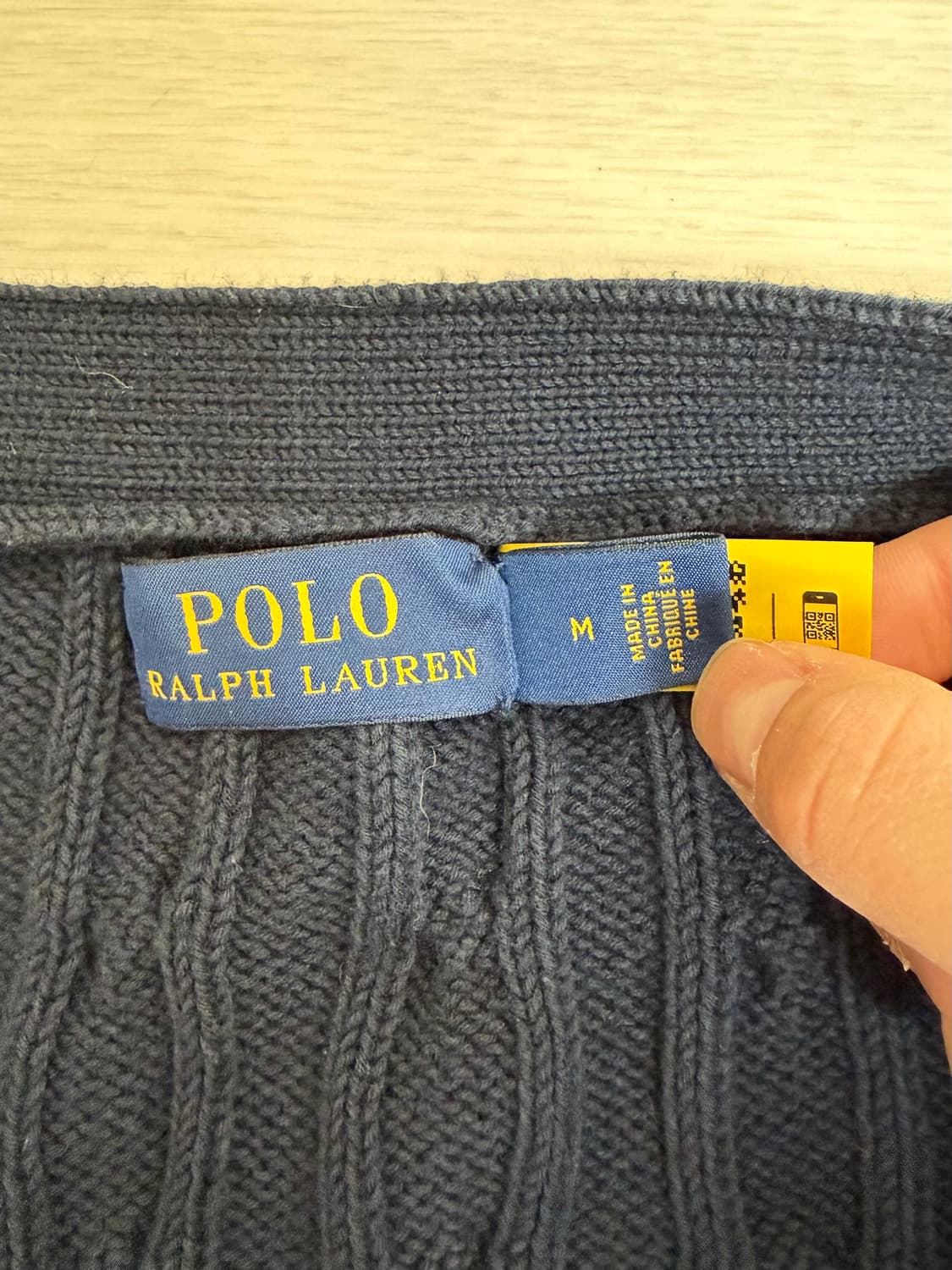 폴로랄프로렌 케이블 니트 코튼 가디건 상품이미지4