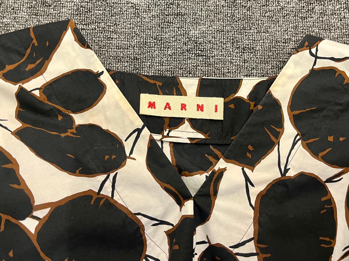 [66] 마르니 패턴 블라우스 38  상품이미지2
