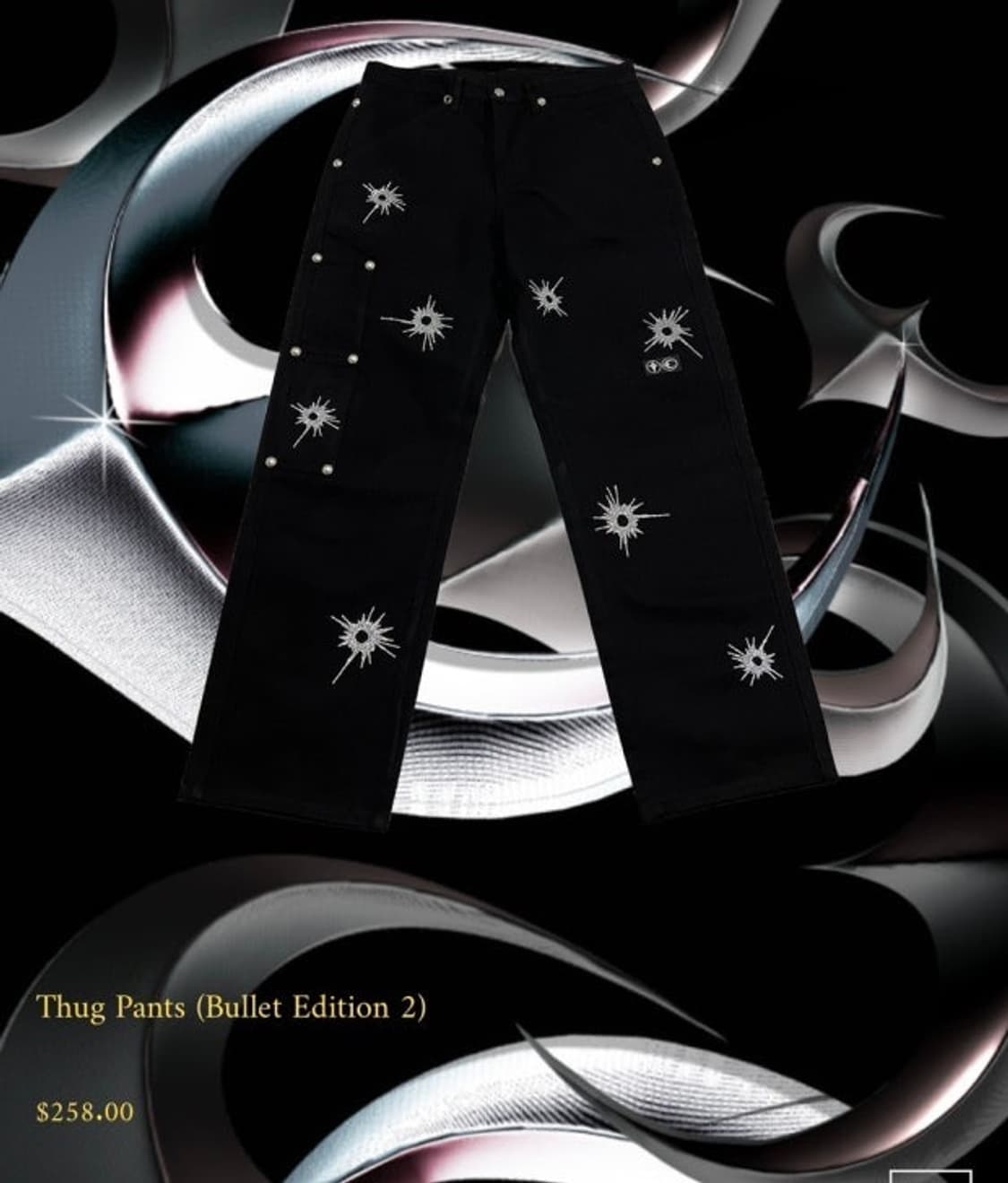 thugclub 불렛 총알 데님 팬츠 상품이미지1