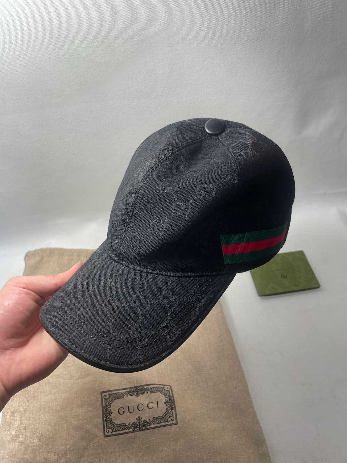 구찌 웹 GG 모자 볼캡 상품이미지1