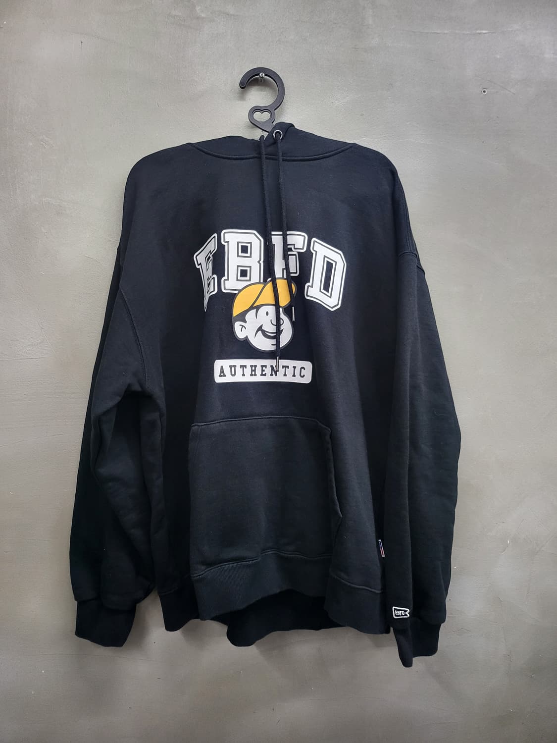 IBFD 블랙 후드티 XL 상품이미지1