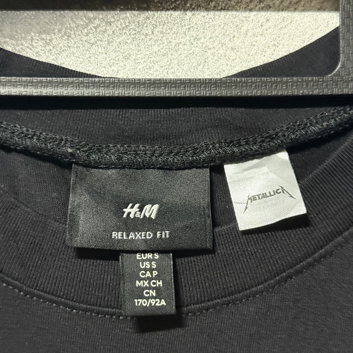 H&M x 메탈리카 2019 월드투어 슬리브리스 나시 상품이미지6