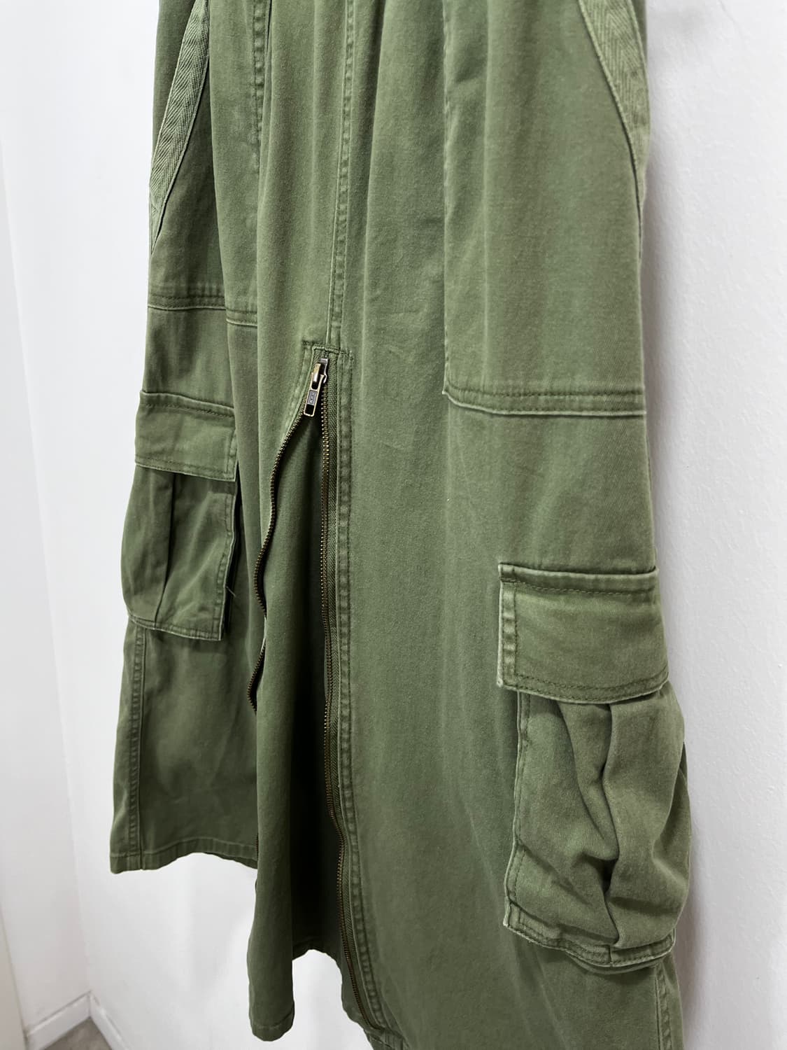 Goa맛 카고 롱 스커트 치마 상품이미지6