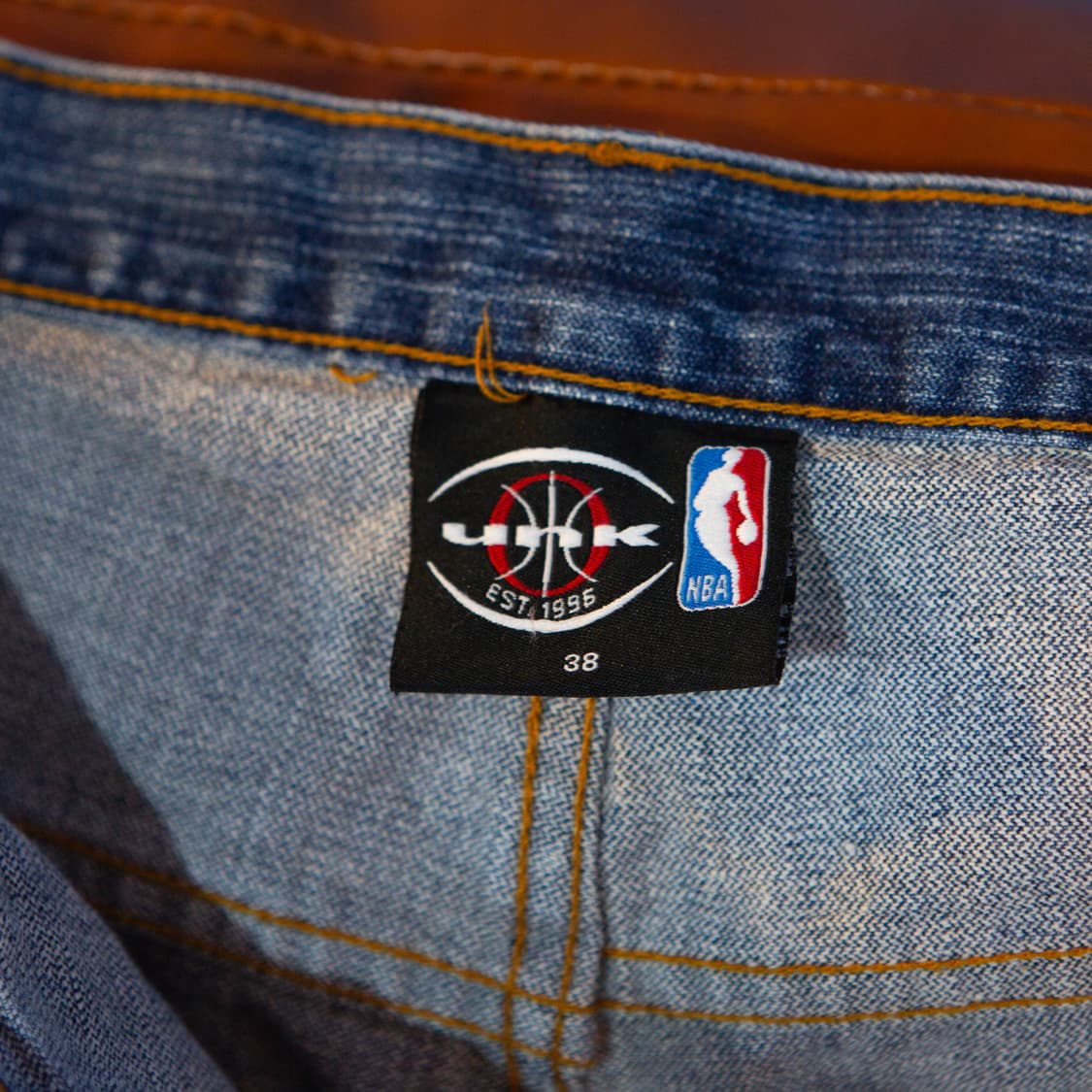 90s NBA Team 엠보로이드 데님 팬츠 상품이미지7