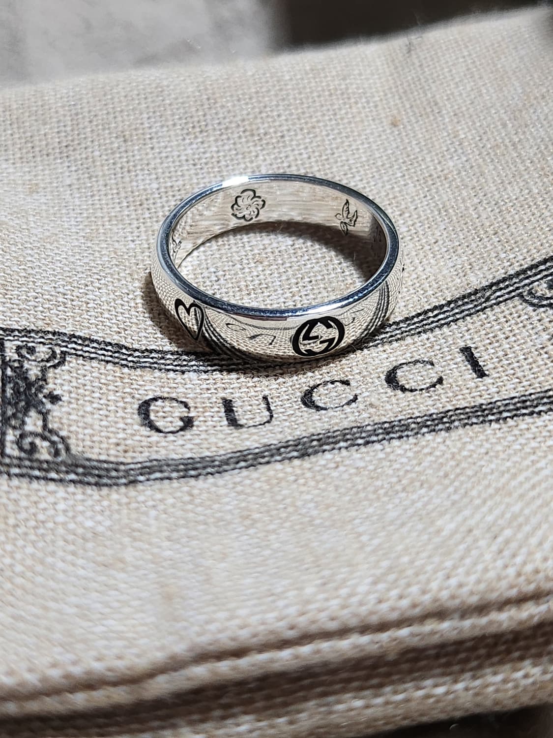 구찌 블라인드 포 러브 반지 15호 상품이미지1