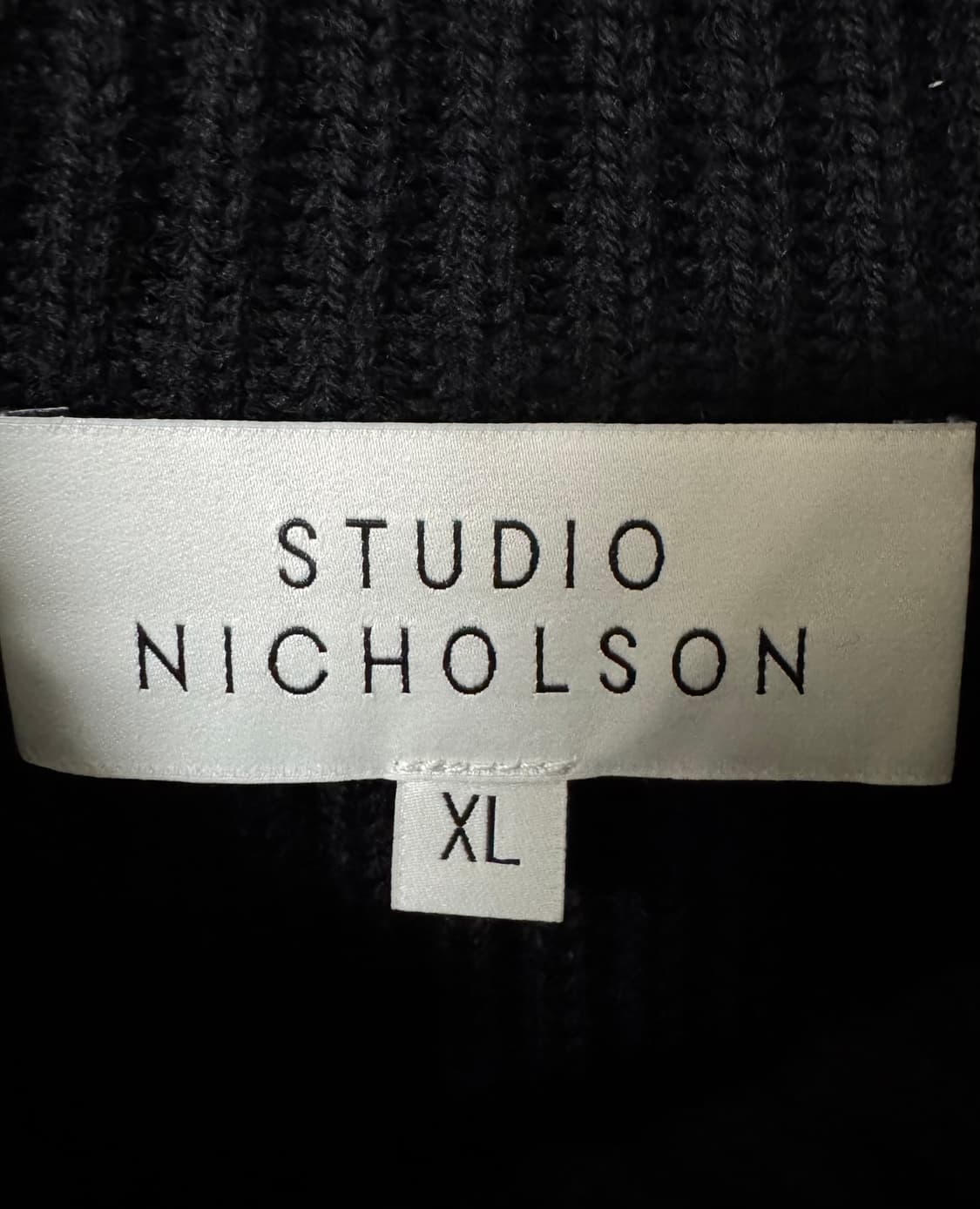 STUDIO NICHOLSON BOW 하프 집업니트 상품이미지3