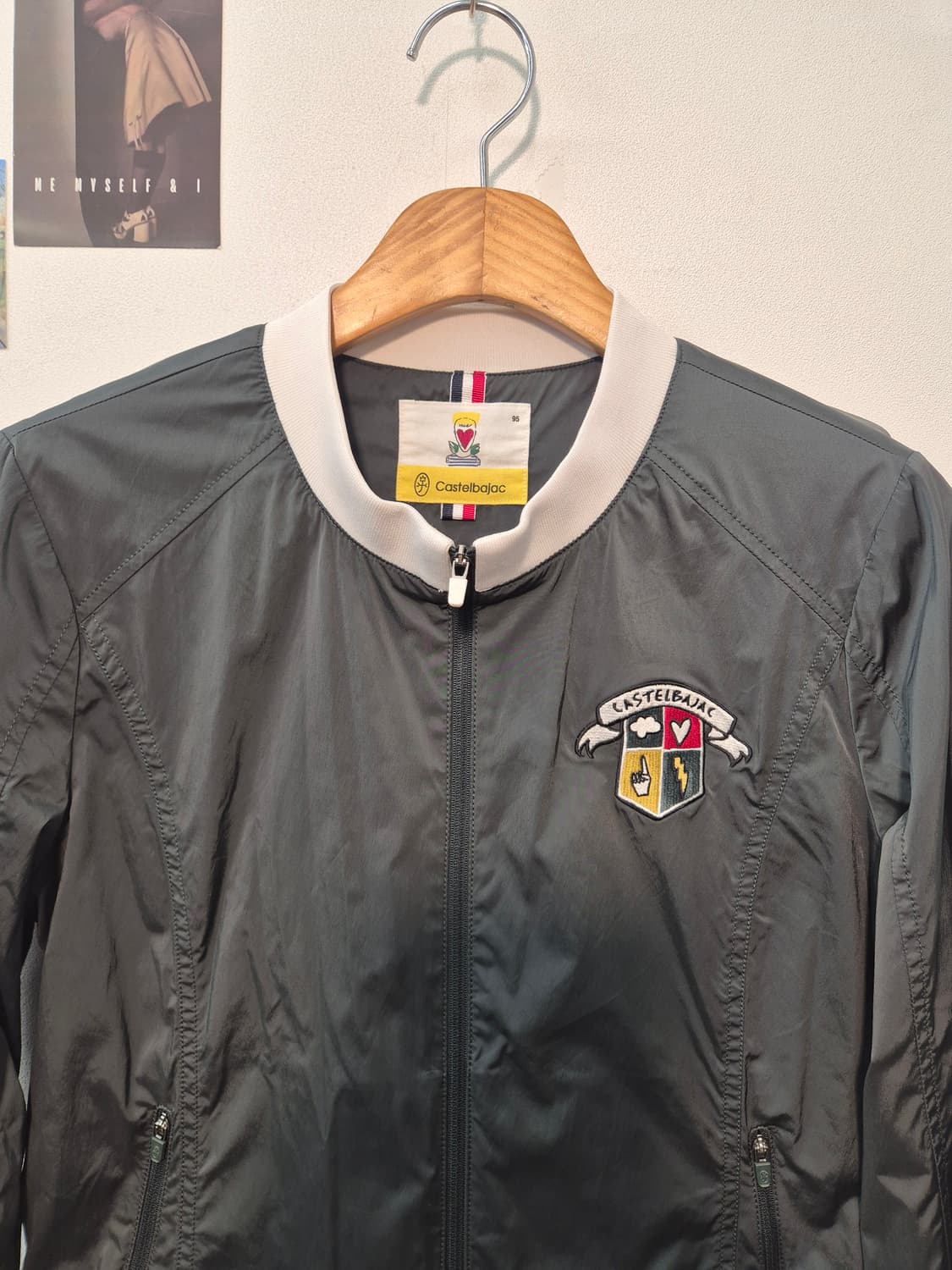 까스텔바작 여성 바람막이 점퍼 그린  95
사이즈  상품이미지2