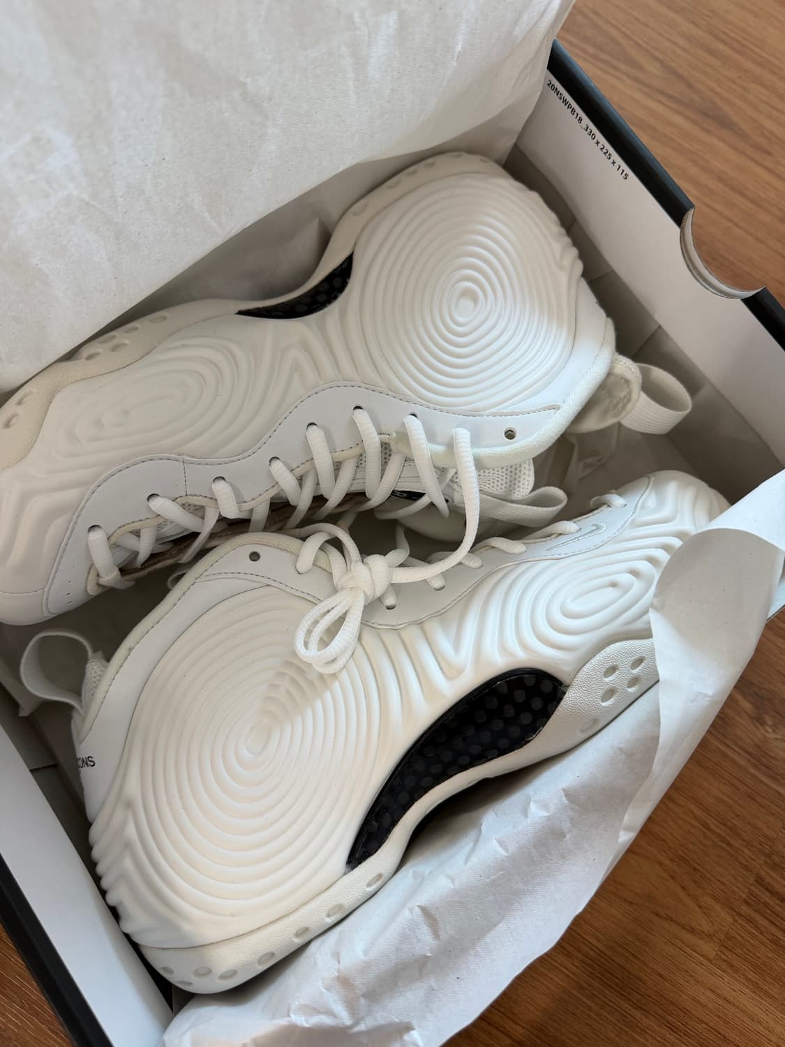 꼼데가르송 폼포짓 화이트 새상품  상품이미지5