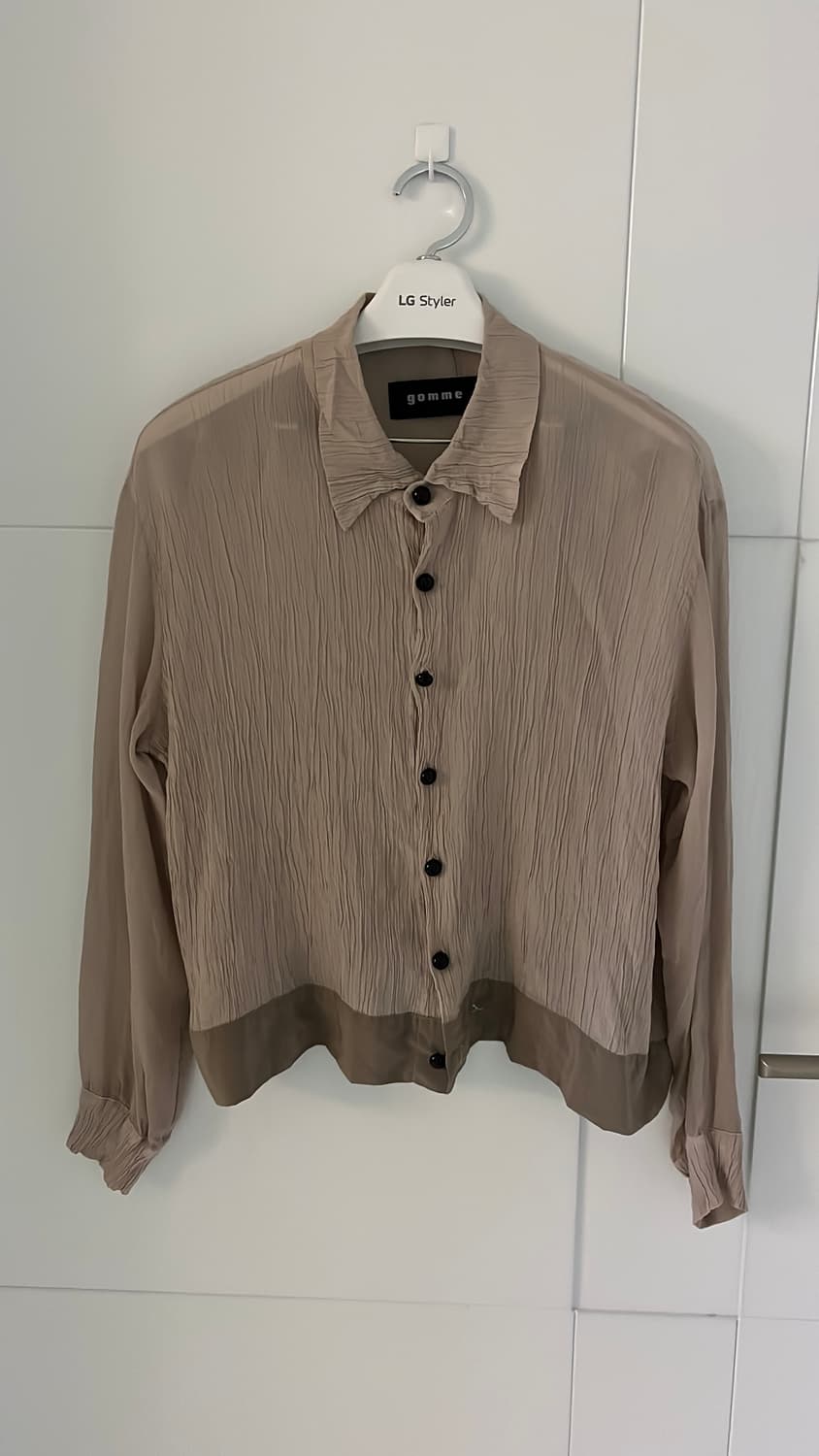 Gomme 고무 플리츠 셔츠 55,66 상품이미지3