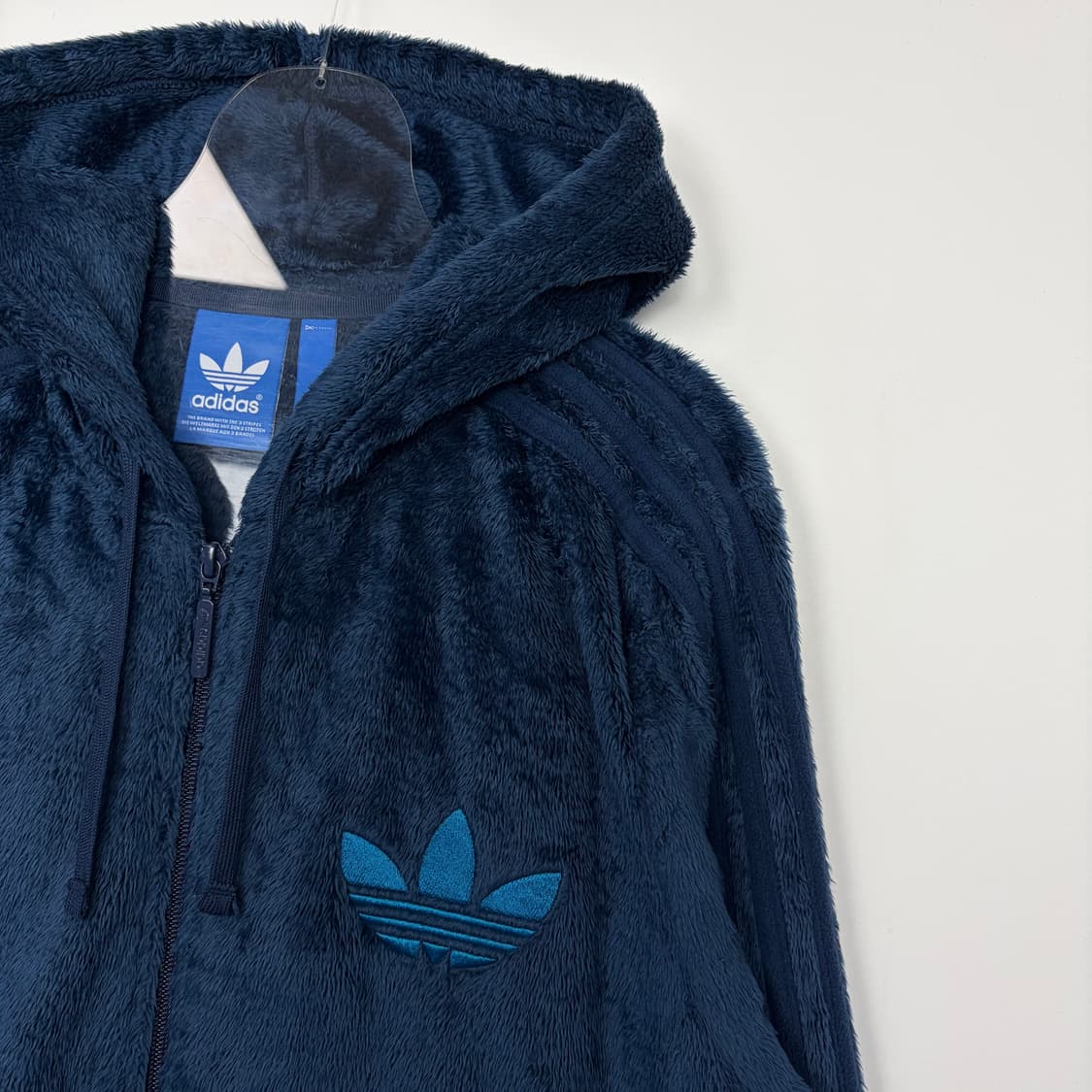아디다스 플리스 후리스 후드 집업 자켓 상품이미지4