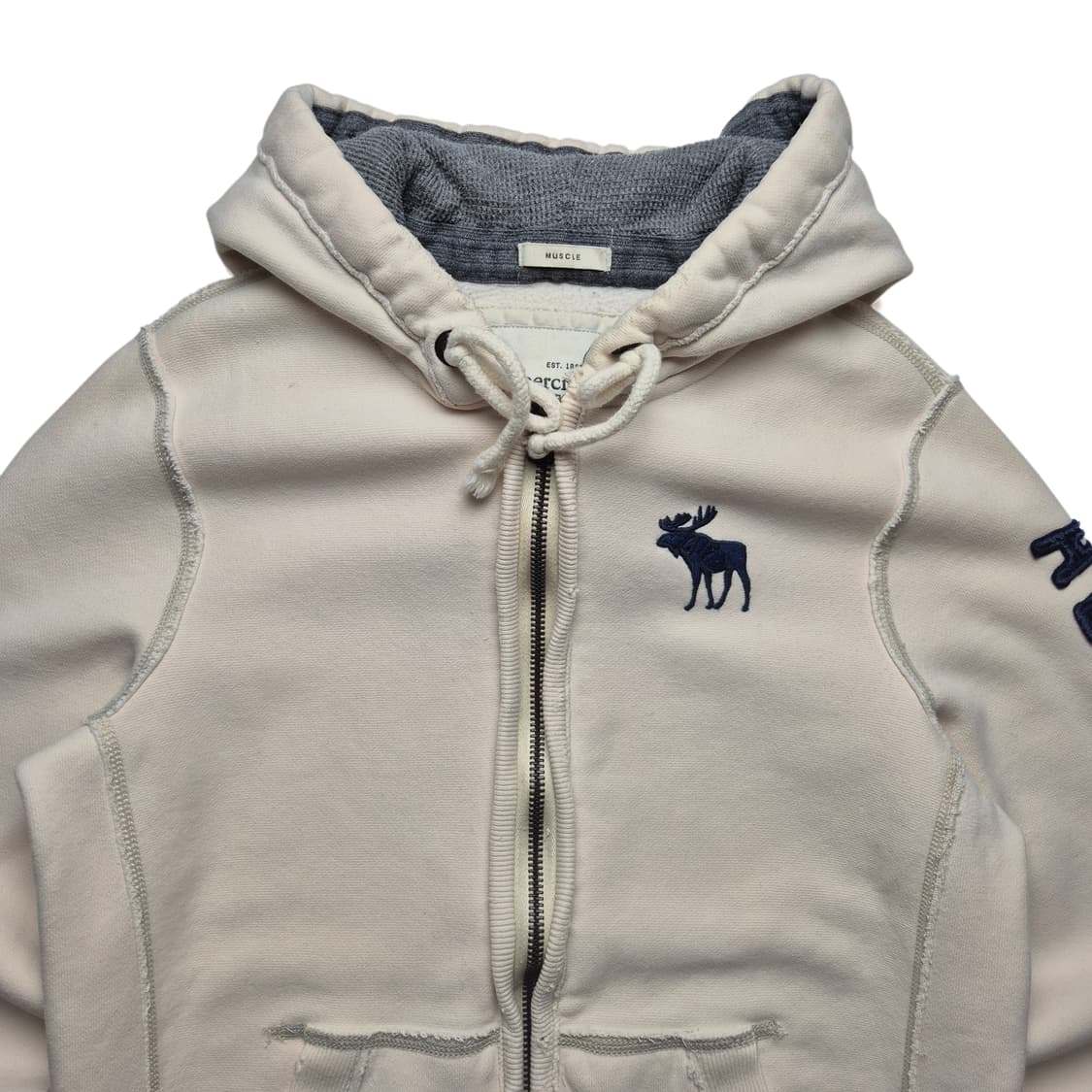 [M] 아베크롬비 스펠아웃 후드집업 y2k 상품이미지3