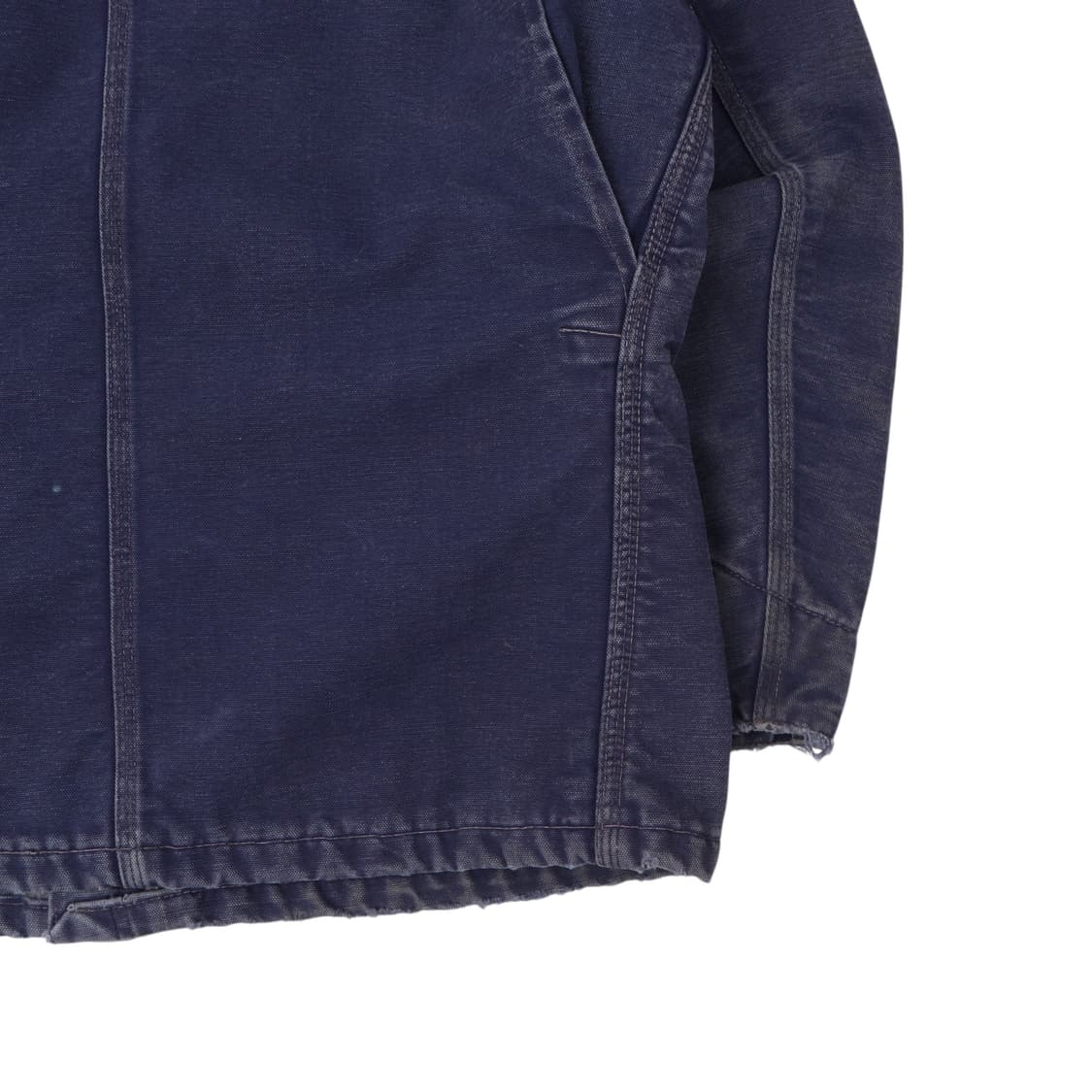 칼하트 100주년 블랭킷라이닝 네이비 초어 코트 자켓 상품이미지6