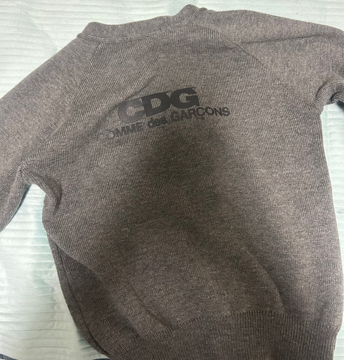 Cdg 꼼데가르송 스쿨가디건 L 그레이 상품이미지6