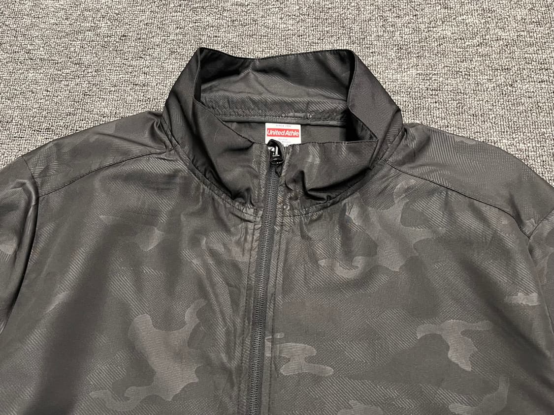 [95~100] 유나이티드애슬 립스탑 카모 바람막이 L 상품이미지2