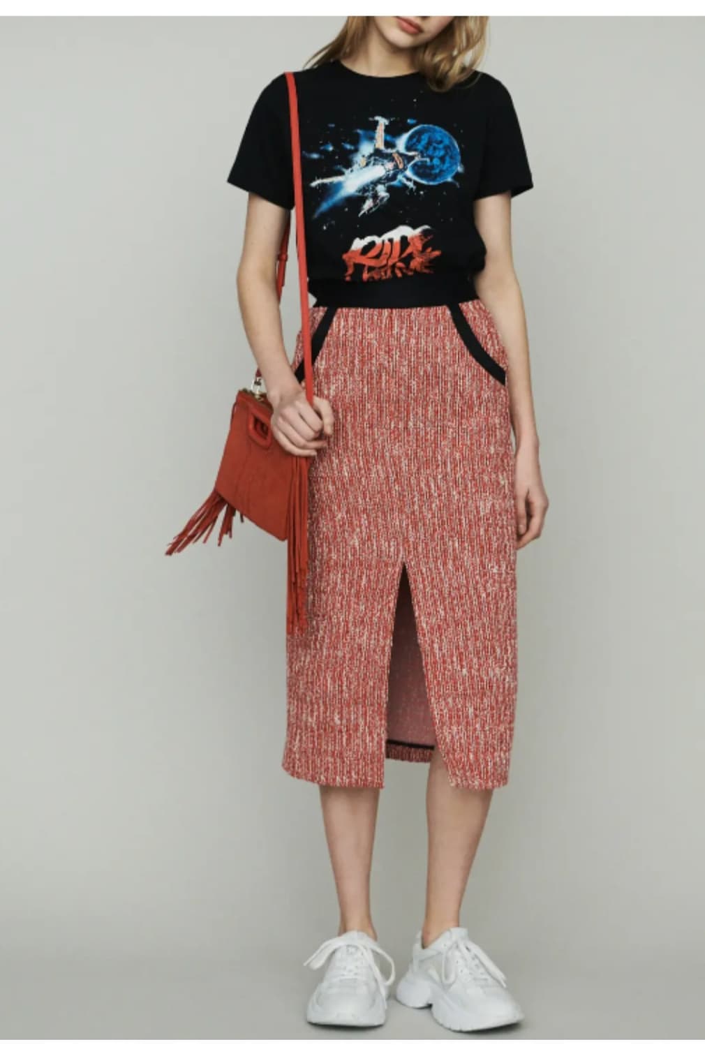 마쥬 미디 트위드 커트 상품이미지1