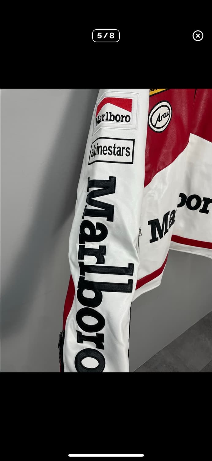 말보로 바이크 가죽자켓 A3114 상품이미지5