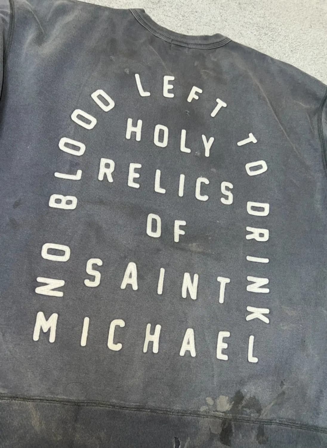 [XL] 세인트 마이클 21ss 맨투맨 스웻셔츠 세인트 미카엘 상품이미지3