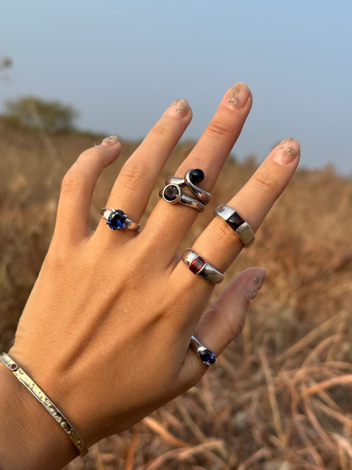 sapphire 925silver ring 상품이미지9