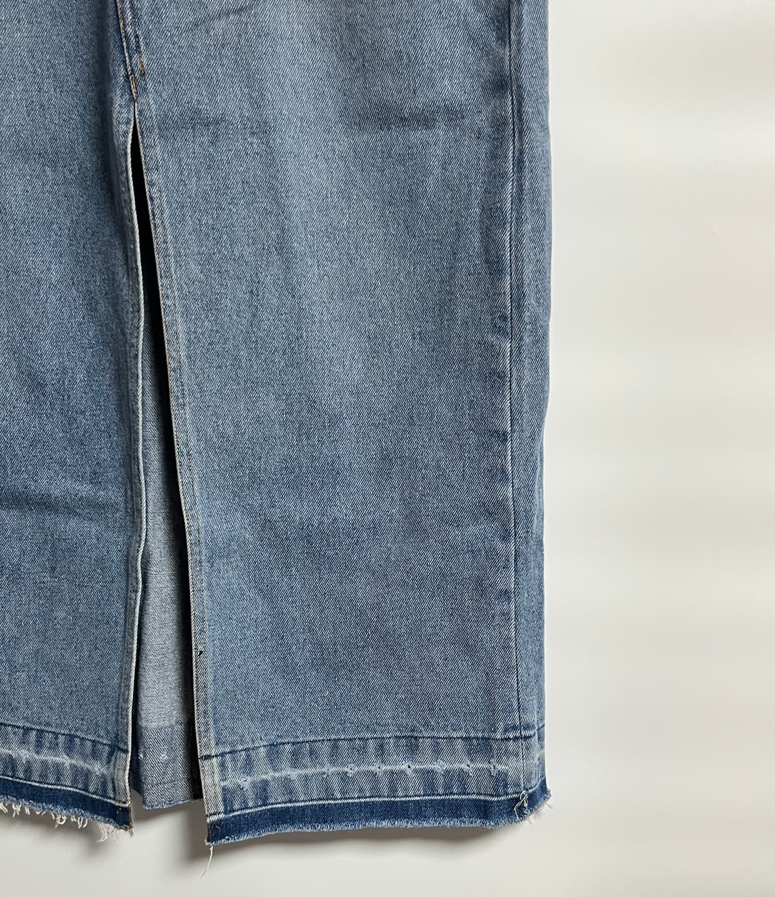 자라 앞트임 연청 데님 롱치마 롱스커트 24 상품이미지2