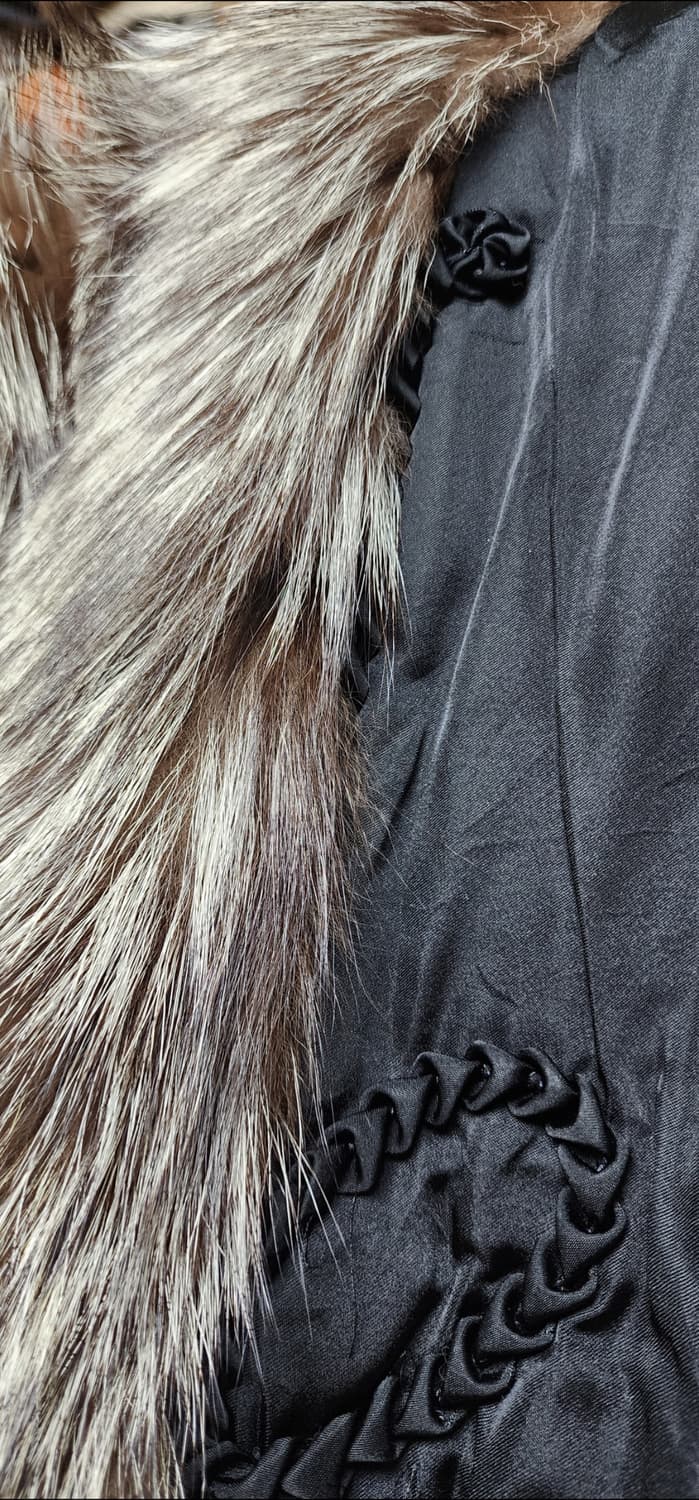 실버폭스 퍼 코트 상품이미지3