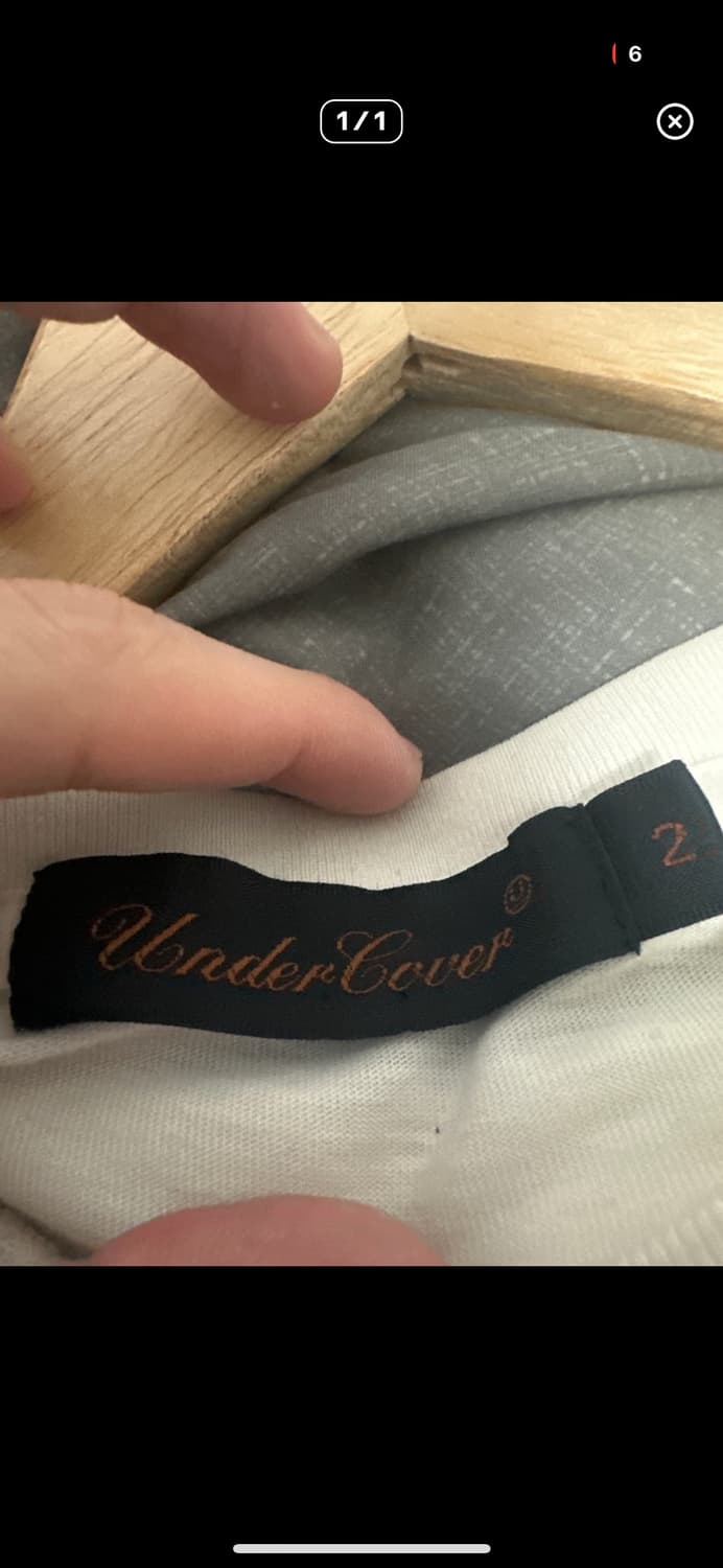 언더커버 반팔티 상품이미지3