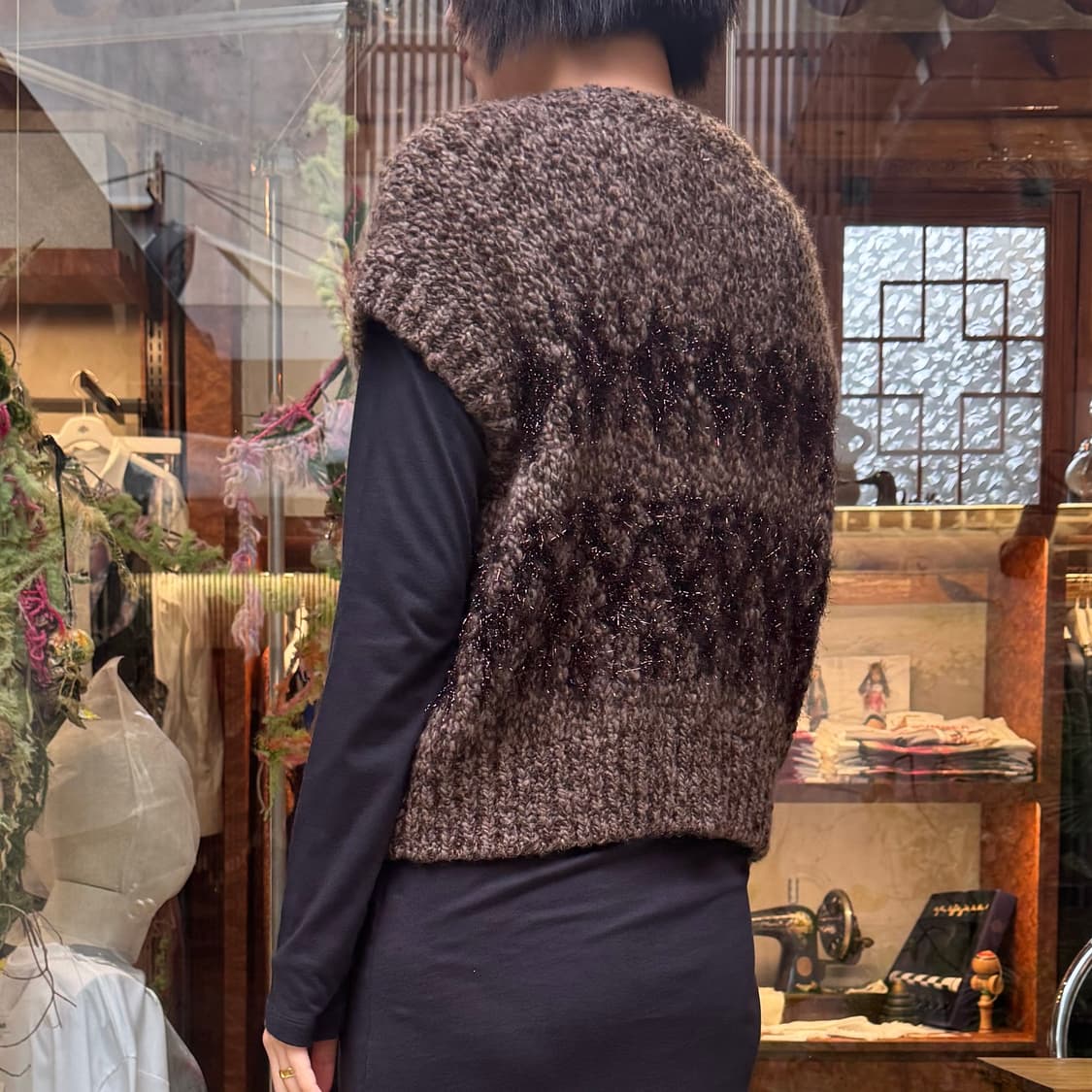 Roberto Collina metallic threading knit 상품이미지7