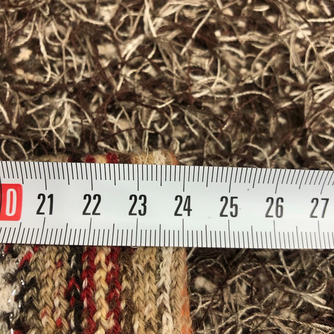 미쏘니 멀티컬러 울 패턴 머플러 목도리 상품이미지3